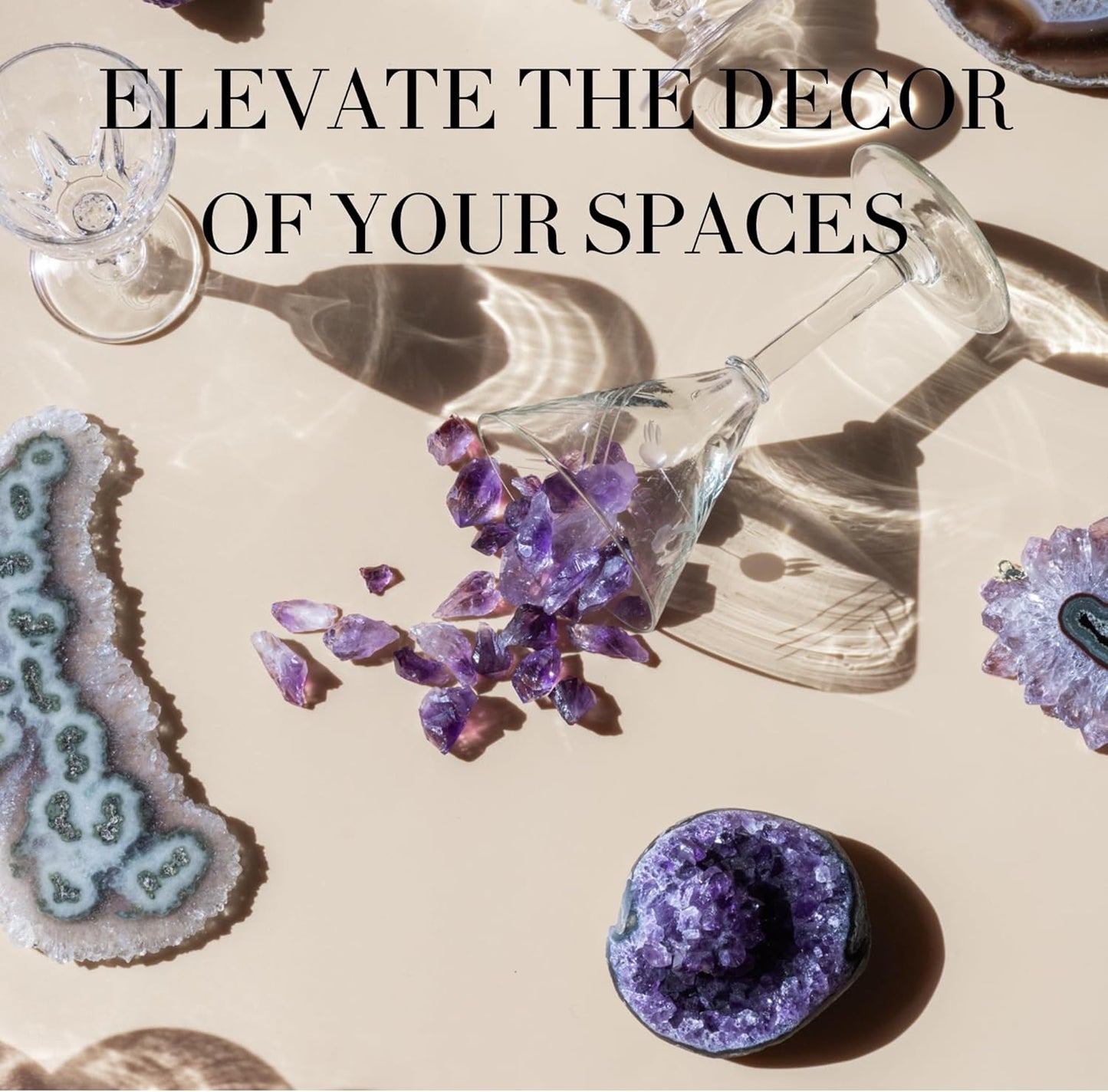 Large Amethyst Crystal Rock 1.5 to 2 Lb Raw Clusters from Uruguay Quartz Geode (600 Grams to 900 Grams)