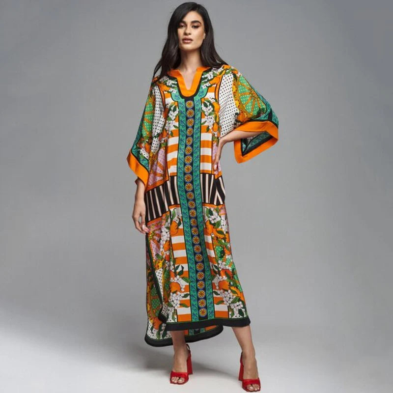 Thin African Dresses for Women Nigeria Turkey Vetement Femme Dashiki Africa Dress Clothes Dashiki Ankara Dresses Ladies Cover Up