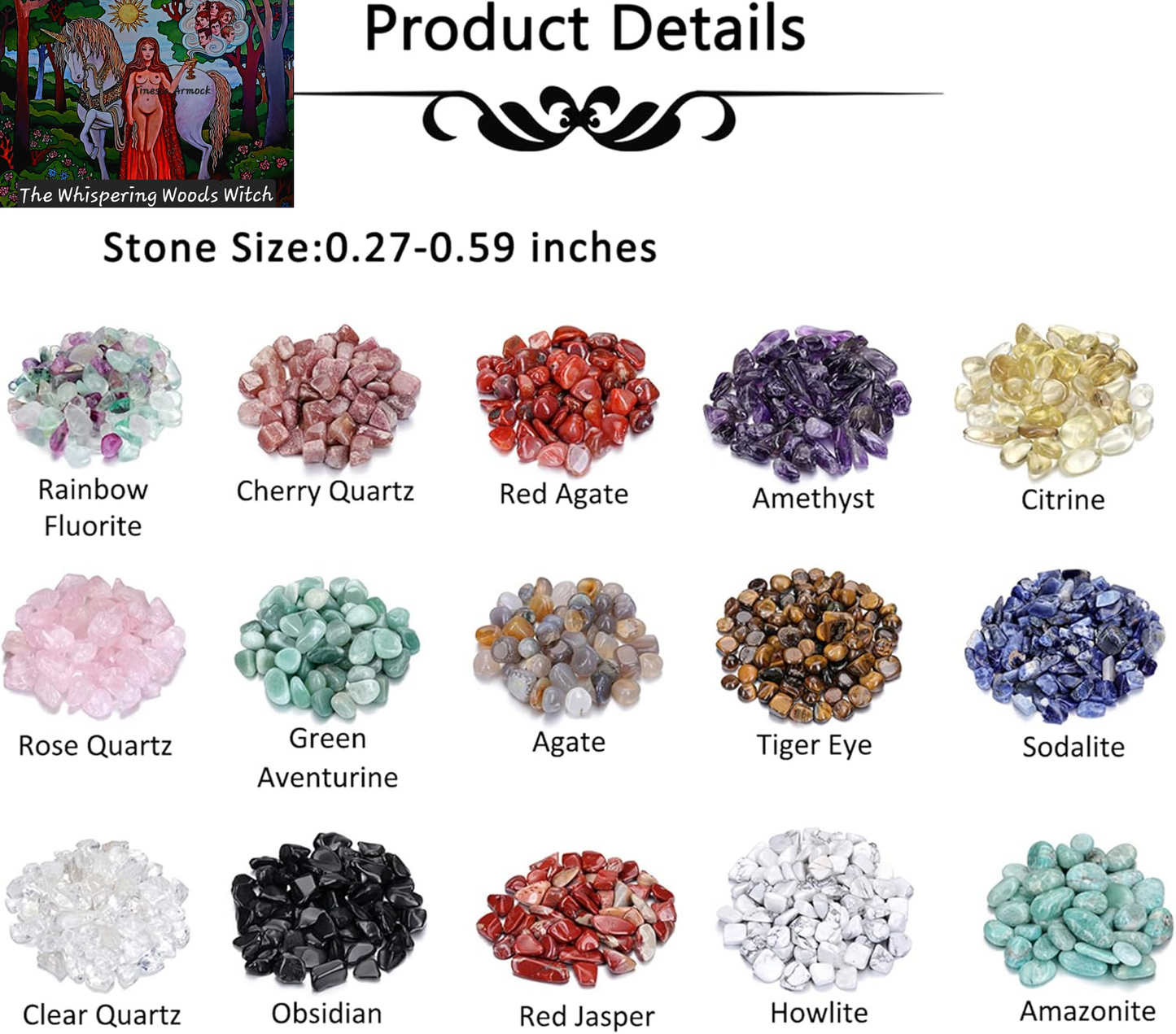 Assorted Healing Stones Crystals Bulk Tumbled Polished Stone Chips Natural Chakra Quartz Crystal Gemstones for Reiki Meditation Therapy Beginners Home Decor Christmas Gift