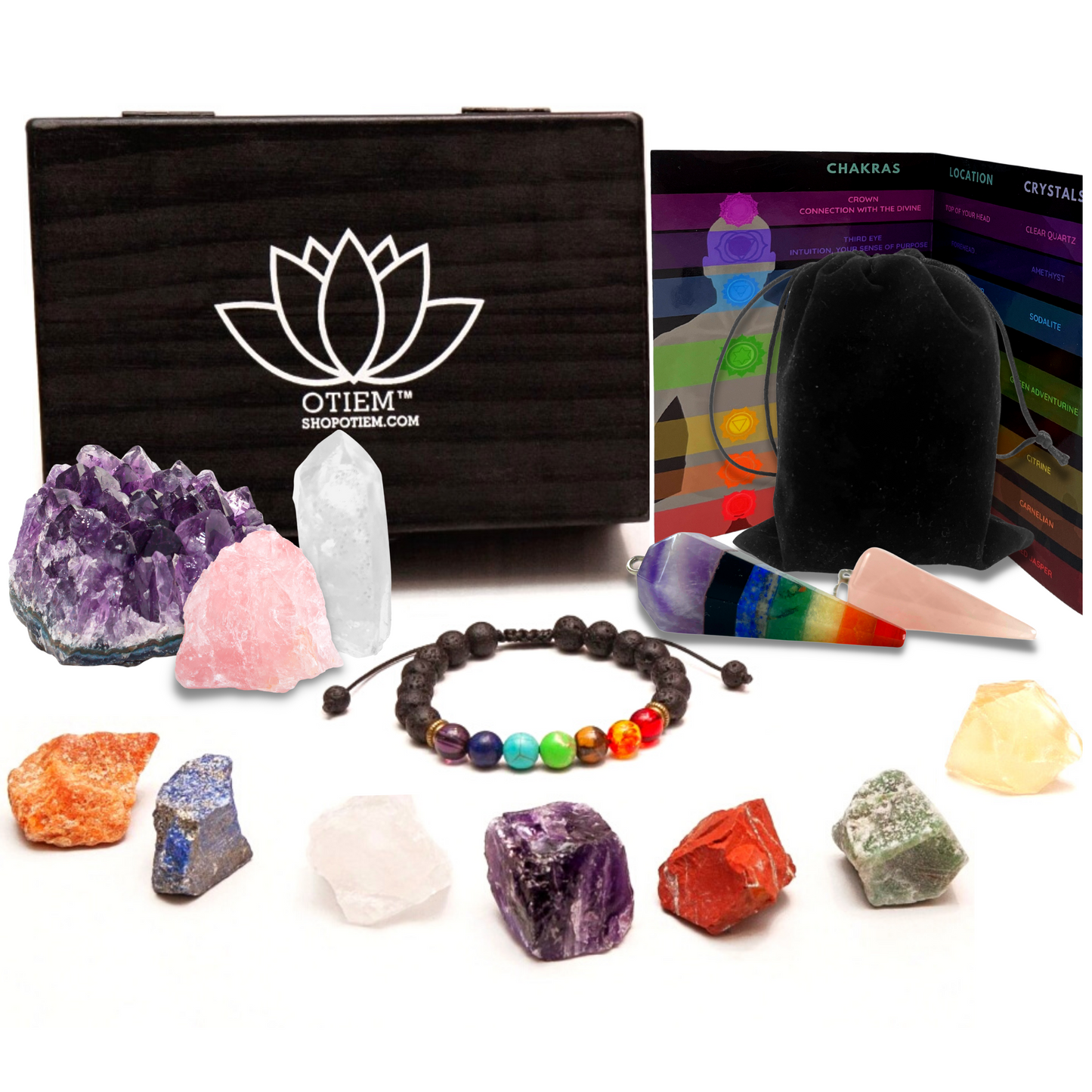 Chakra Crystals Kit