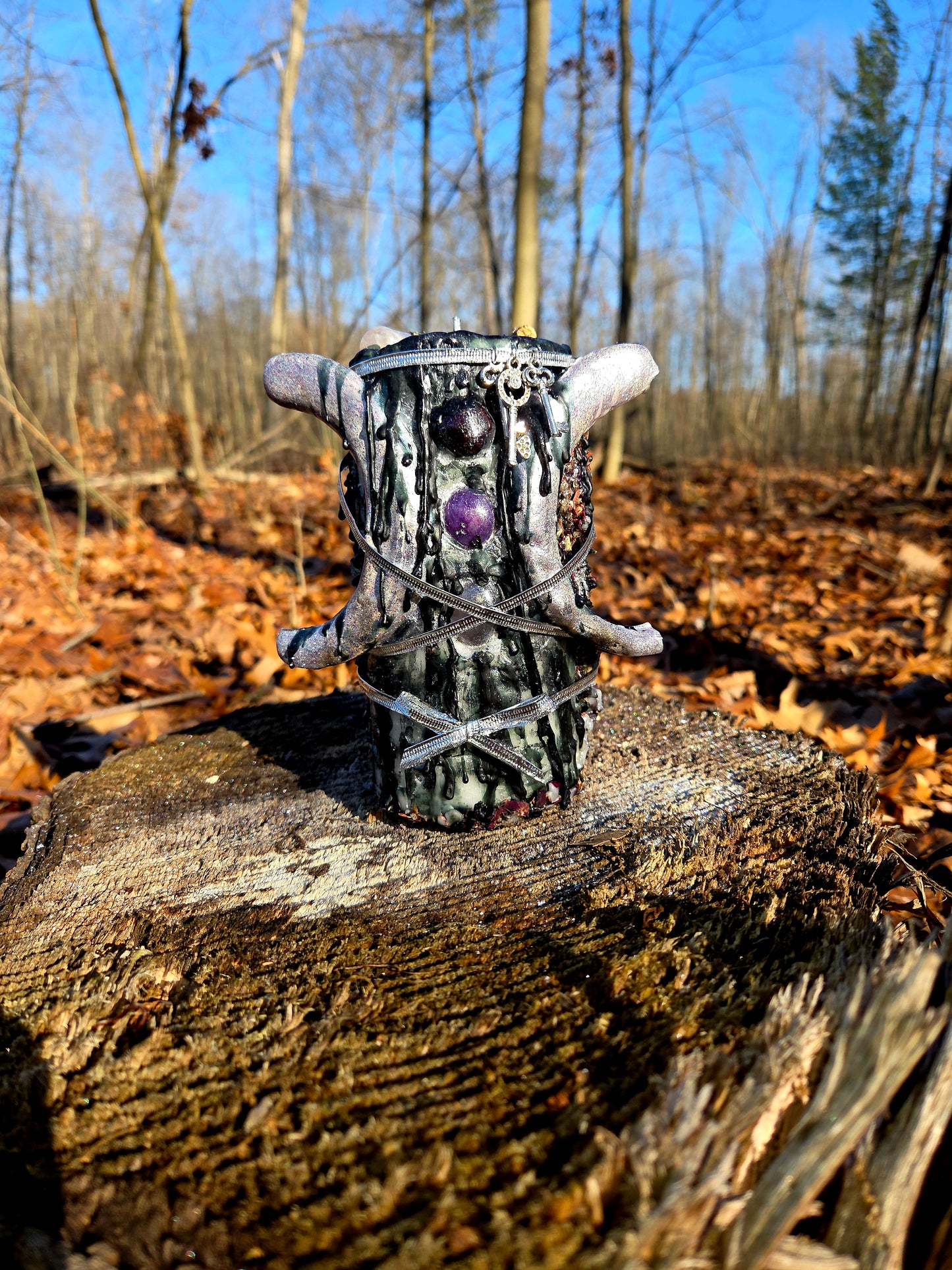 Hecate's Power of Intent Pillar Candle