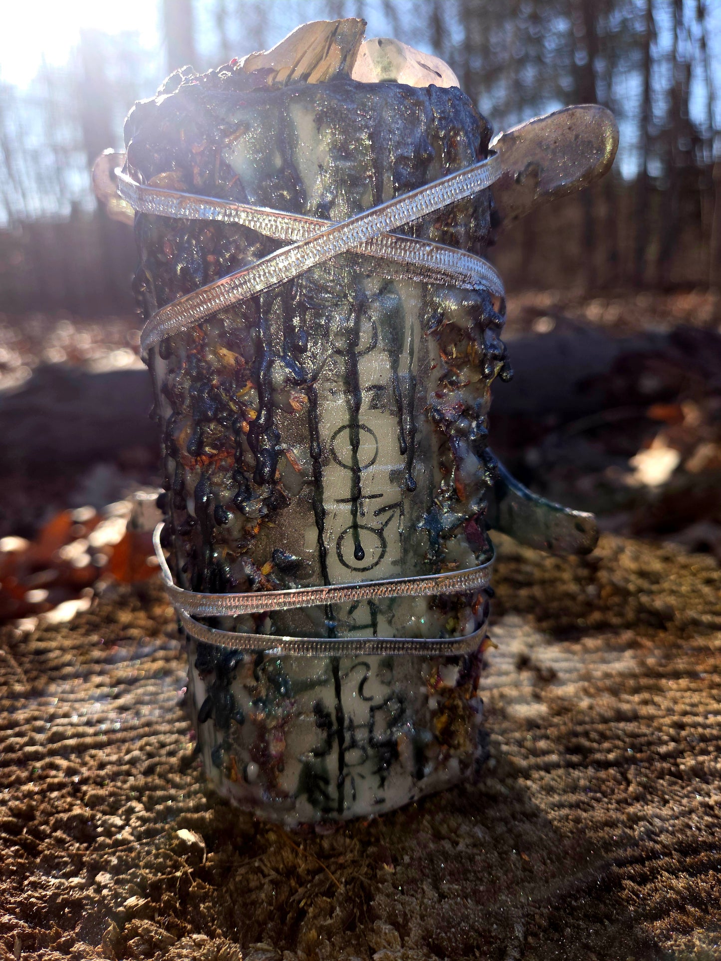 Hecate's Power of Intent Pillar Candle