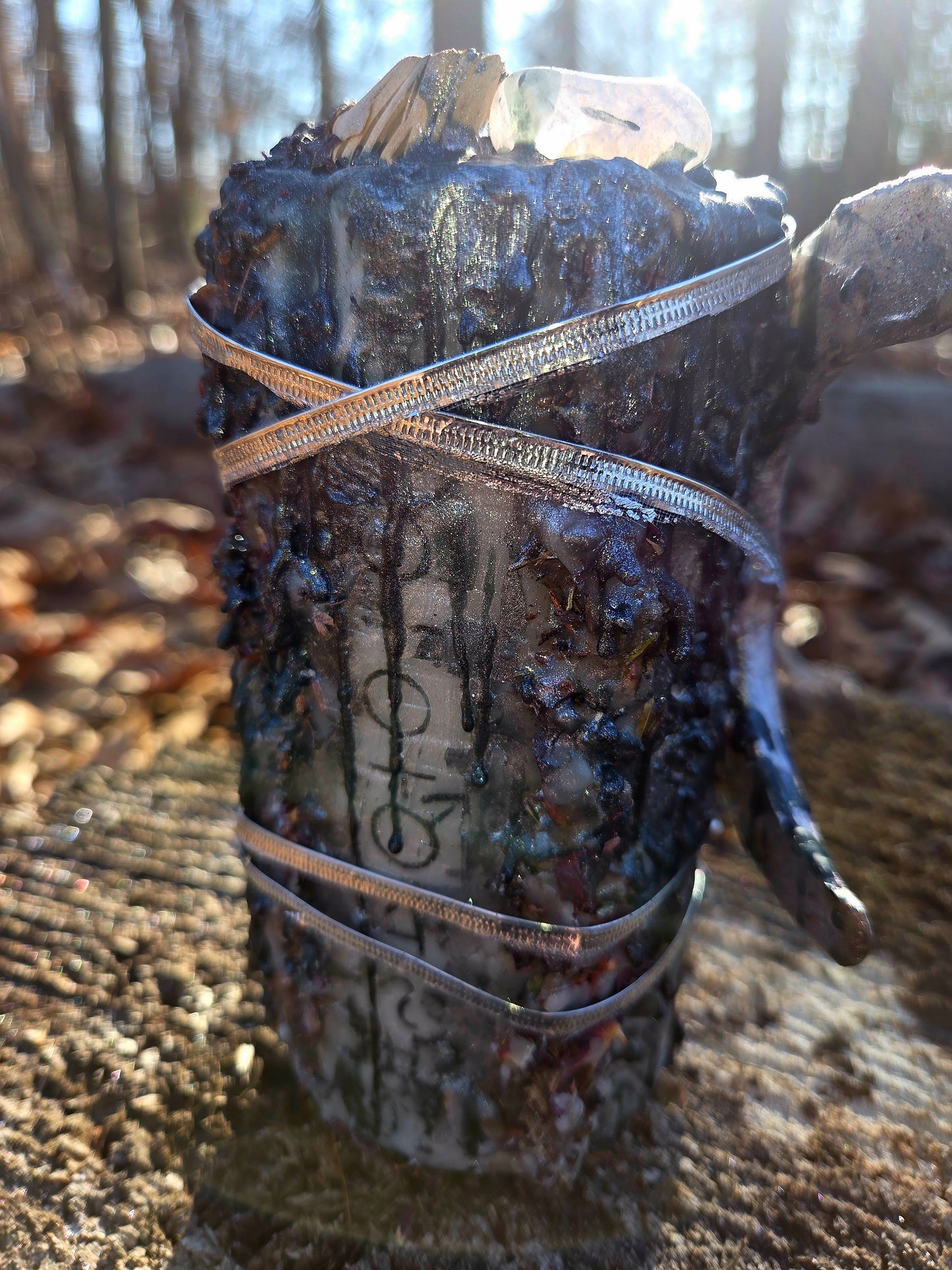 Hecate's Power of Intent Pillar Candle