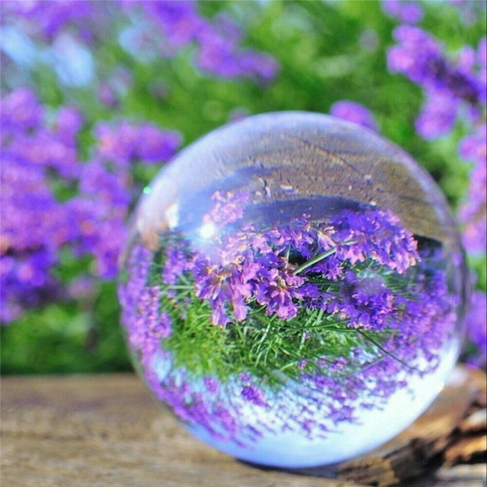 100Mm Photography Crystal Ball Sphere Decoration Lens Photo Prop Lensball Clear