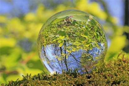 100Mm Photography Crystal Ball Sphere Decoration Lens Photo Prop Lensball Clear