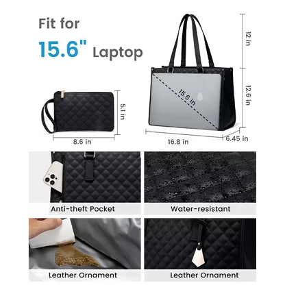 Portable Lunch Tote Bag for Women Multi Purpose Insulated Lunch Shoulder Pouch Makeup Bag Durable Waterproof Travel Bag 2025 New