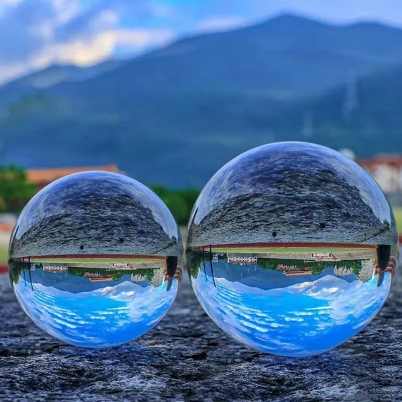 Clear 30/40/50/60/80/100/120/150Mm Crystal Ball with K9 Crystal Glass Ball for Photography Propfurniture Decoration Crystal Ball
