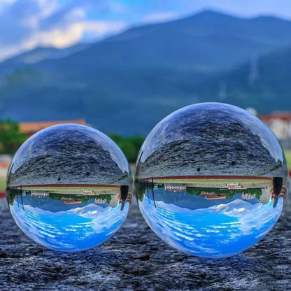 Clear 30/40/50/60/80/100/120/150Mm Crystal Ball with K9 Crystal Glass Ball for Photography Propfurniture Decoration Crystal Ball