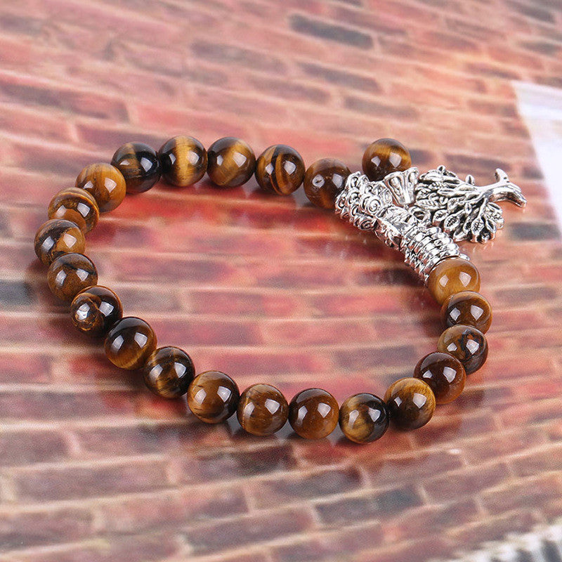 Tree of Life Simple Natural Stone Bracelet