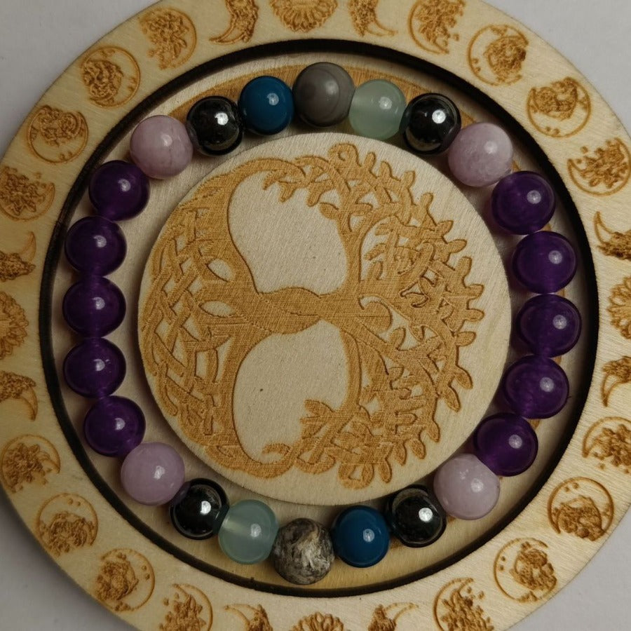 Boho Style 8Mm Beaded Bracelet