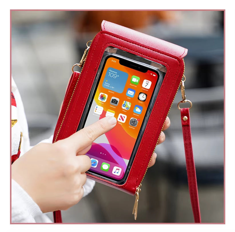 Touch Screen Lock Cell Phone Bag