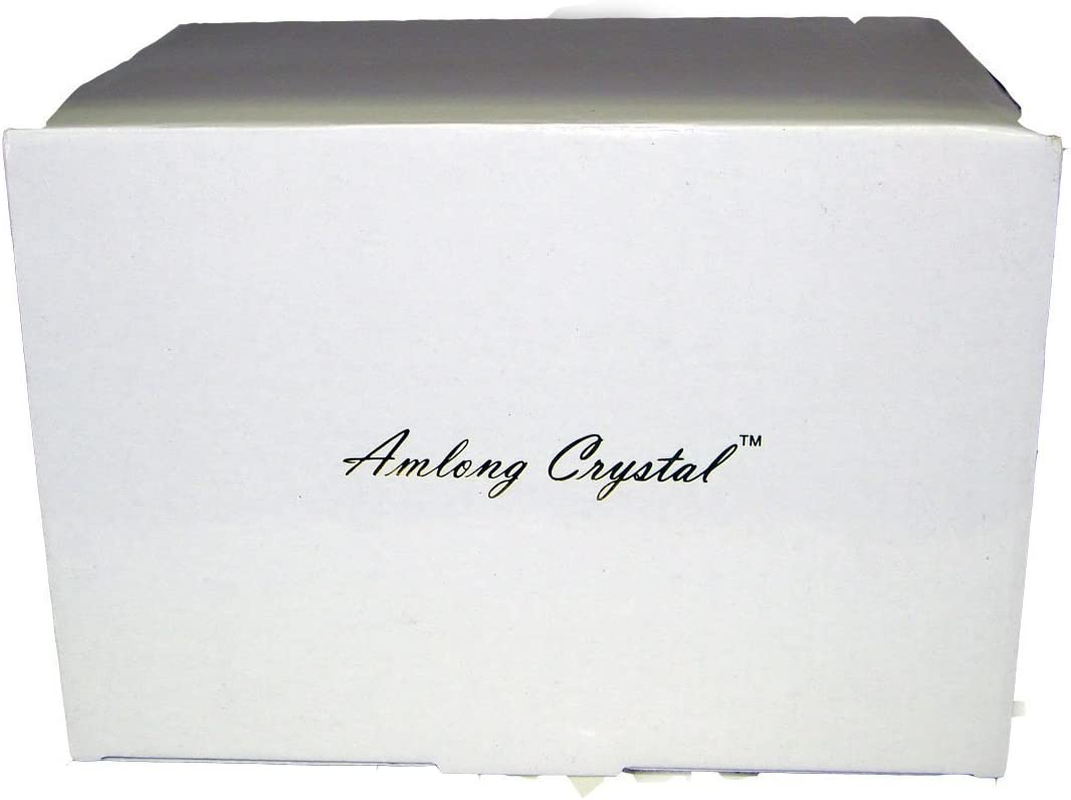 Clear Crystal Ball 150Mm (6 Inch) Including Golden Dragon Stand and Gift Package