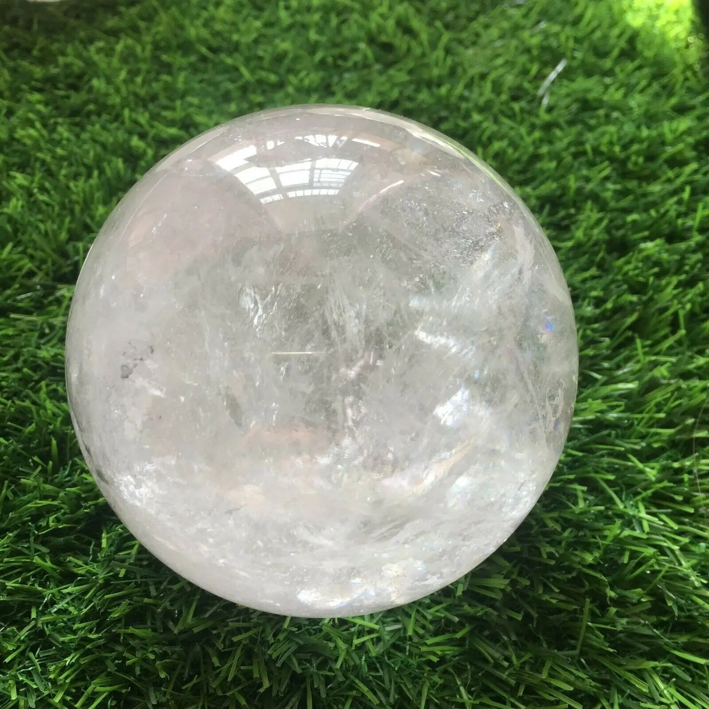 Treatment and Nursing of Natural Transparent White Quartz Ball Crystal Ball