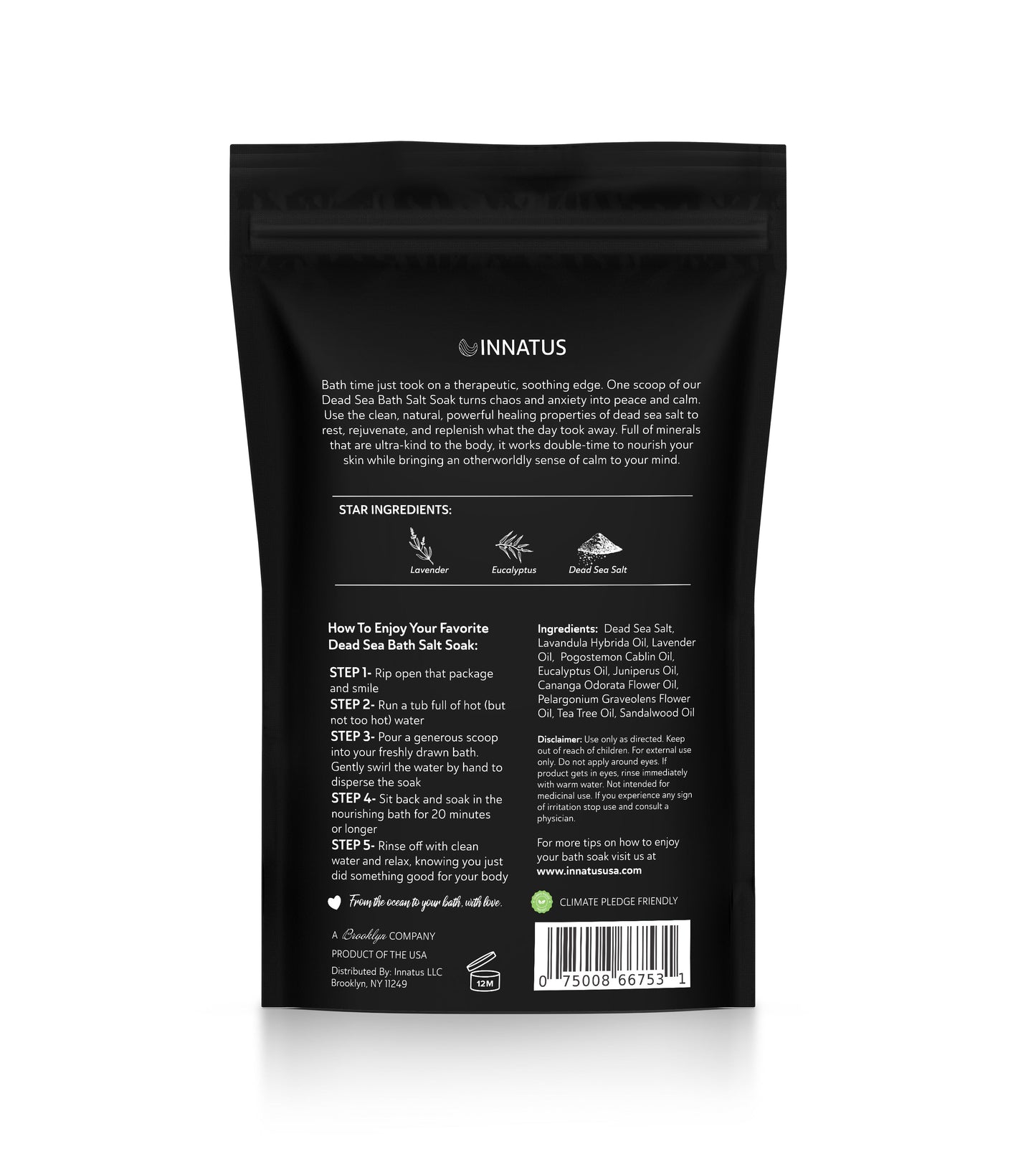 Dead Sea Bath Soak with Lavender