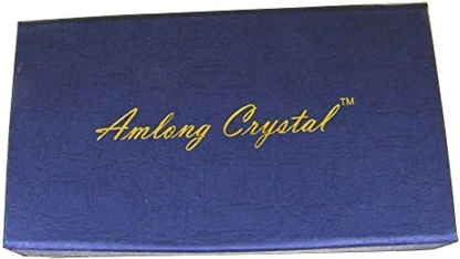 Small Clear Crystal Ball 60Mm (2.3 Inch) Diameter Including Golden Flower Stand and Gift Package