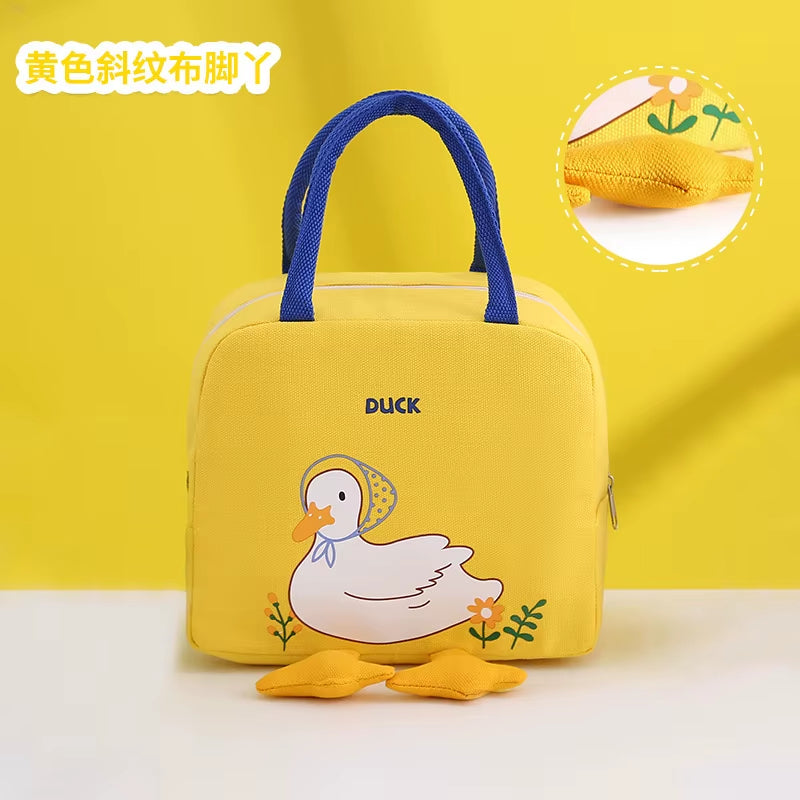 Portable Lunch Tote Bag for Women Multi Purpose Insulated Lunch Shoulder Pouch Makeup Bag Durable Waterproof Travel Bag 2025 New