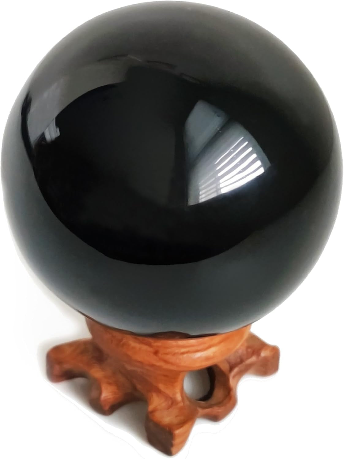 Black Obsidian Crystal Balls for Fengshui, Meditation, Crystal Healing, Divination, Home Decoration, Black Magic Crystal Sphere
