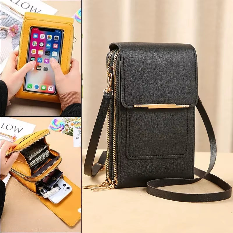Touch Screen Lock Cell Phone Bag