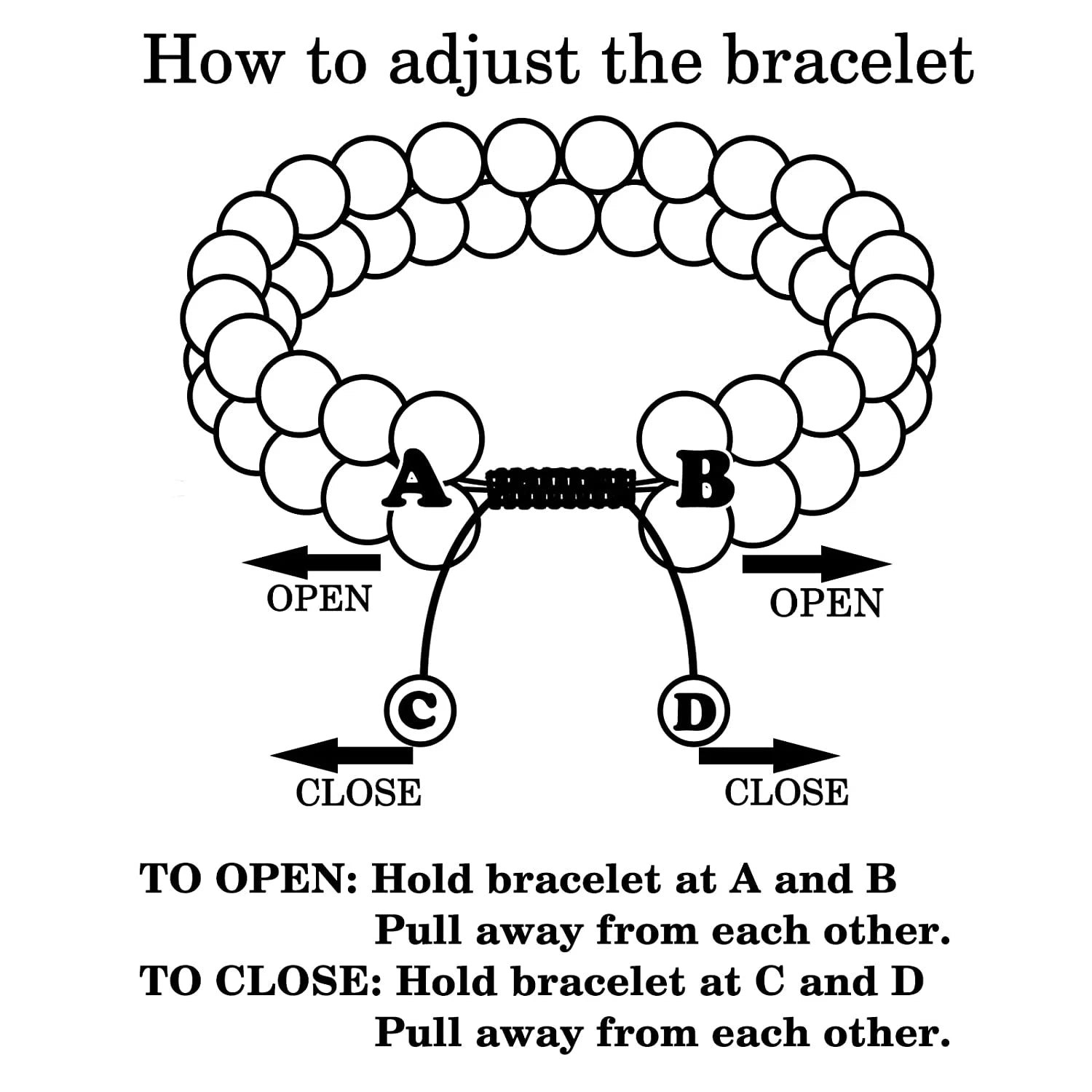 Healing Tigers Eye Black Obsidian Hematite 8Mm Stone Beads Good Luck Triple Protection Bracelet for Men Women