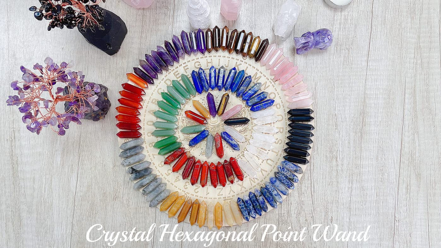 Amethyst Crystal Rock Amethyst Stone Crystals and Healing Stones Gemstones Crystal Set Purple Crystal Wand Crystals Bulk Tumbled Polished Energy Reiki Therapy Meditation Decor Gifts 10 Pcs