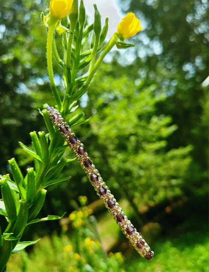 Hand-Made Seed-Beaded Tennis Bracelets