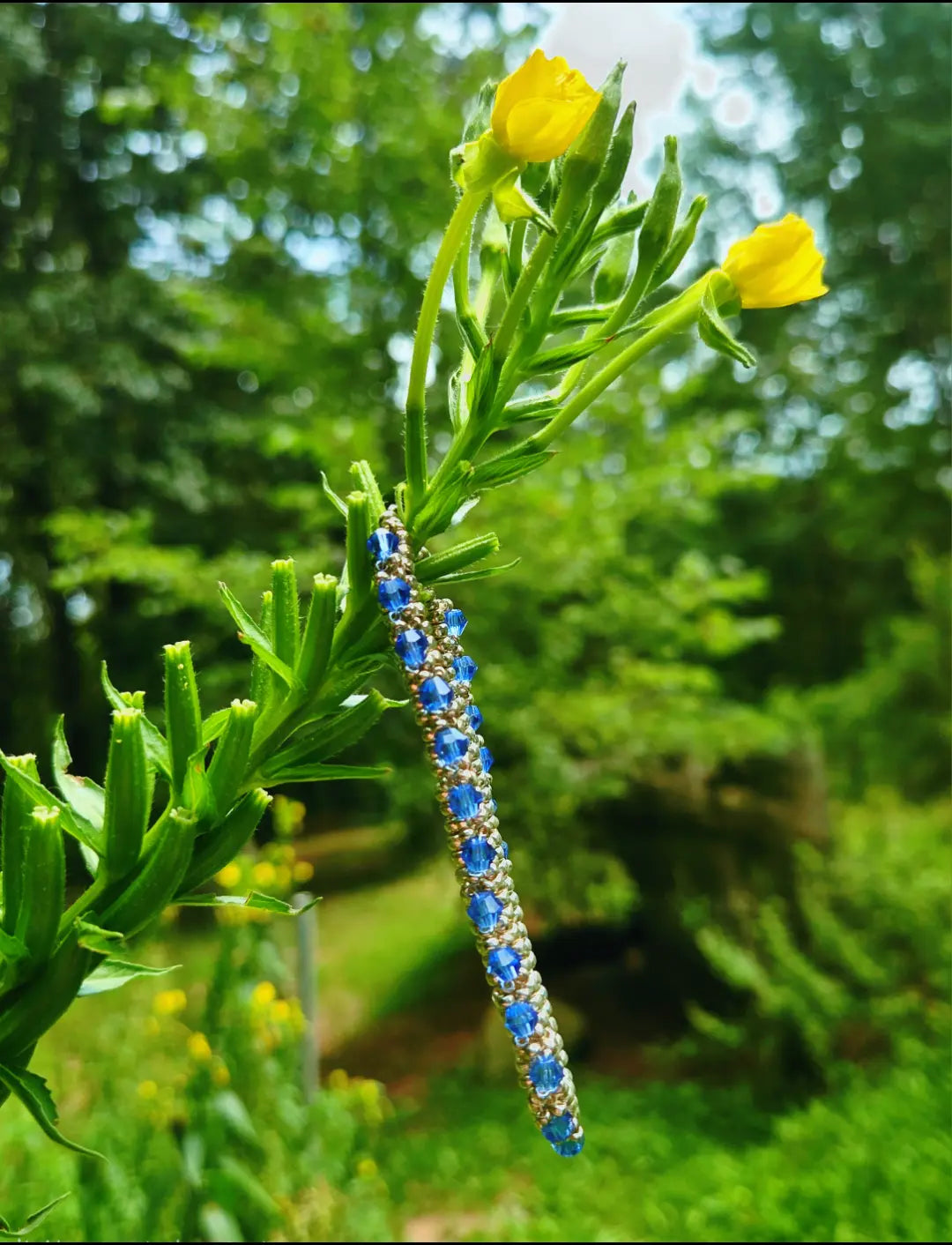 Hand-Made Seed-Beaded Tennis Bracelets