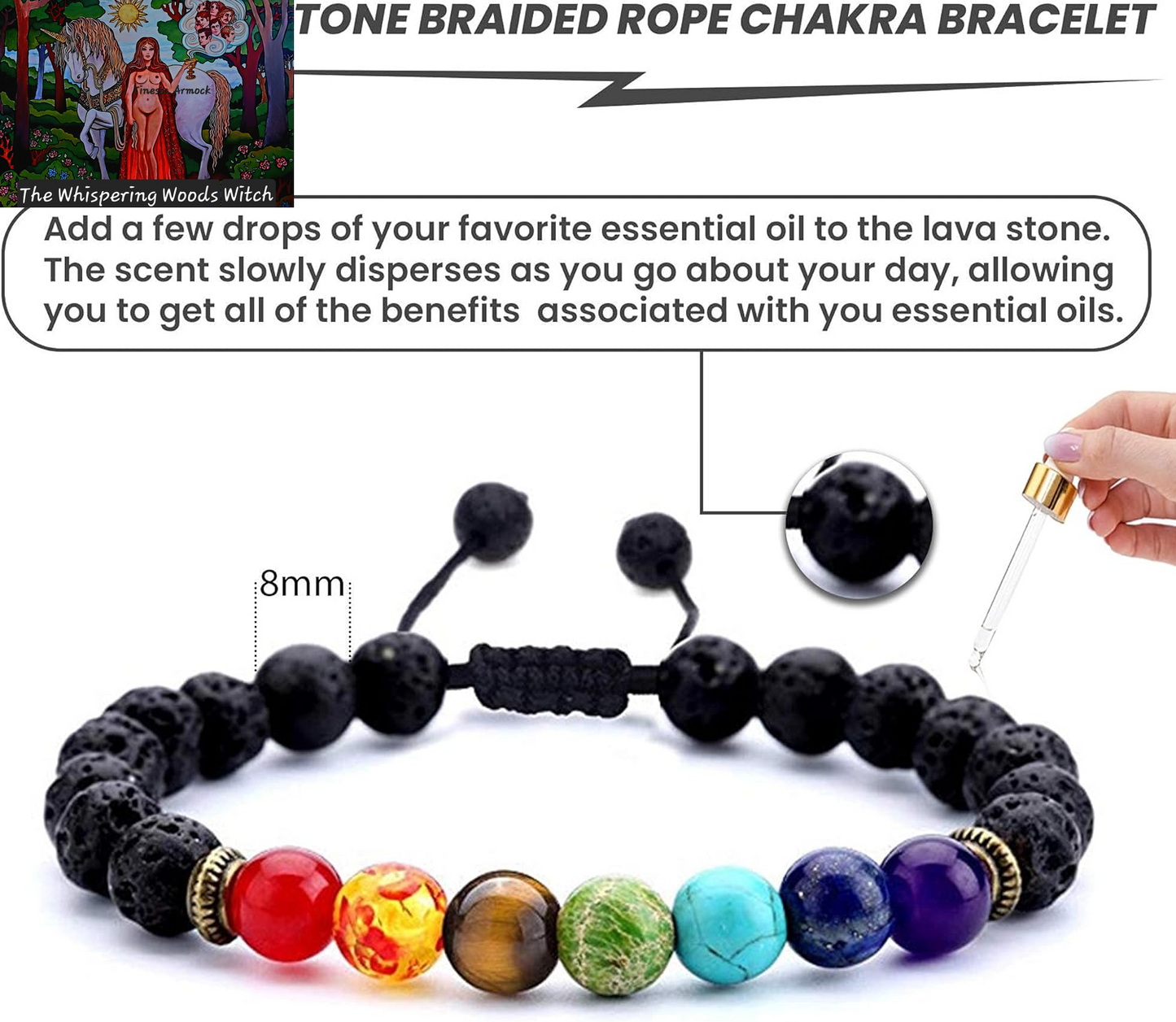 Chakra Necklace with Healing Crystals, Enhance Mindfulness, Discover Tranquility with Crystal Necklaces - Perfect Meditation Accessory, Thoughtful Gifts for Women.