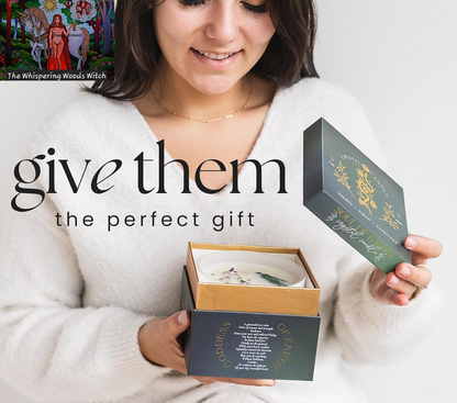 Aries, Leo, Sagittarius Gifts for Women - 12Oz Wood Wick Candles That Crackle with Crystals and Healing Stones. Healing Crystal Candles for Women Home Scented. Soy Wax, for Zodiac Birthdate