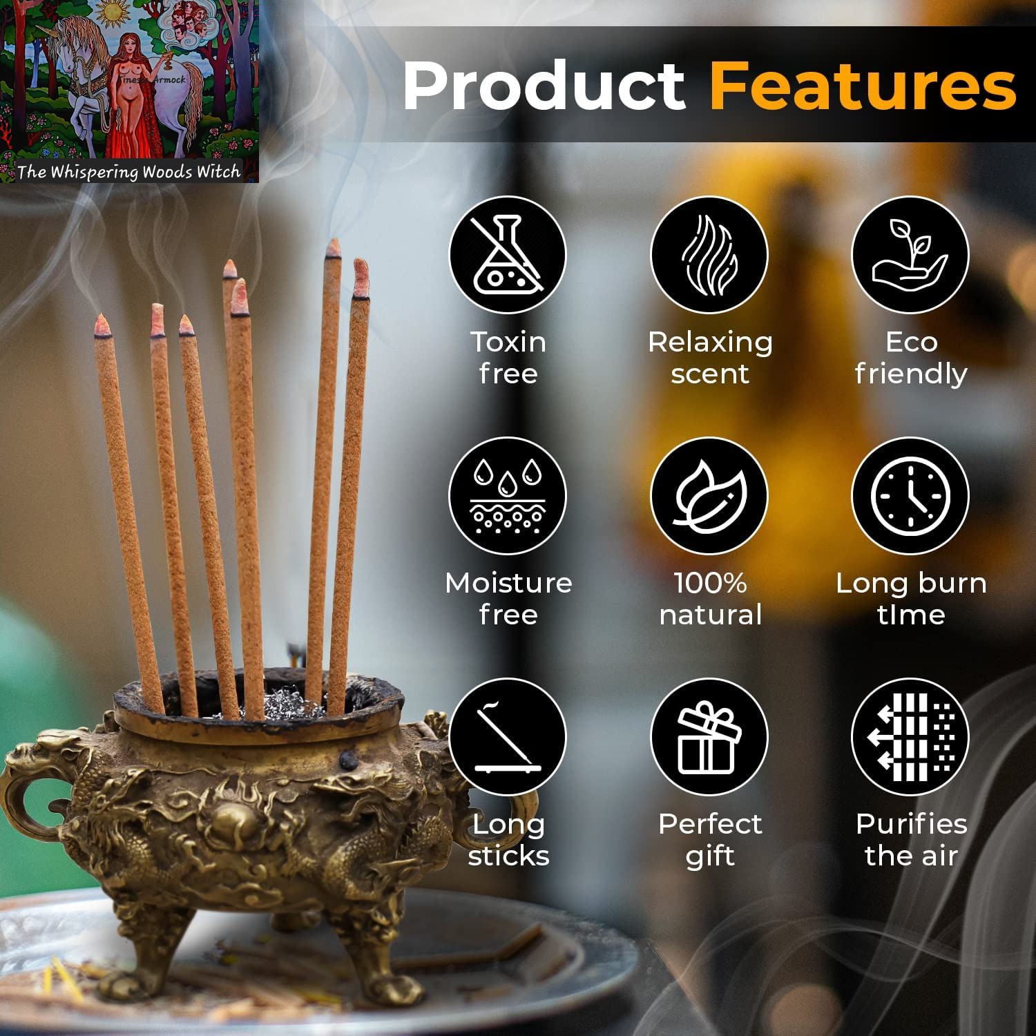 5 Packs Variety Tibetan Spiritual and Medicinal Incense Sticks