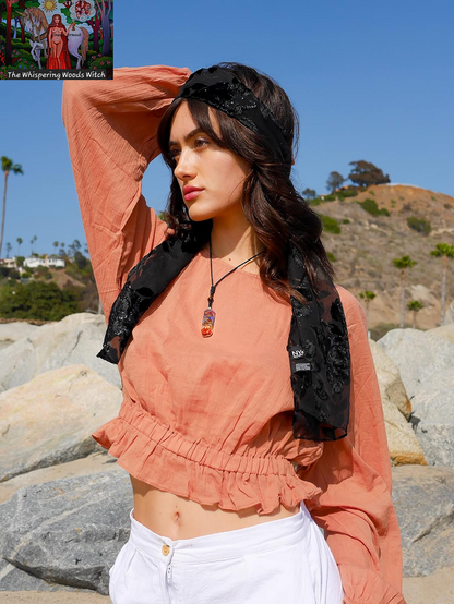 Chakra Necklace with Healing Crystals, Enhance Mindfulness, Discover Tranquility with Crystal Necklaces - Perfect Meditation Accessory, Thoughtful Gifts for Women.