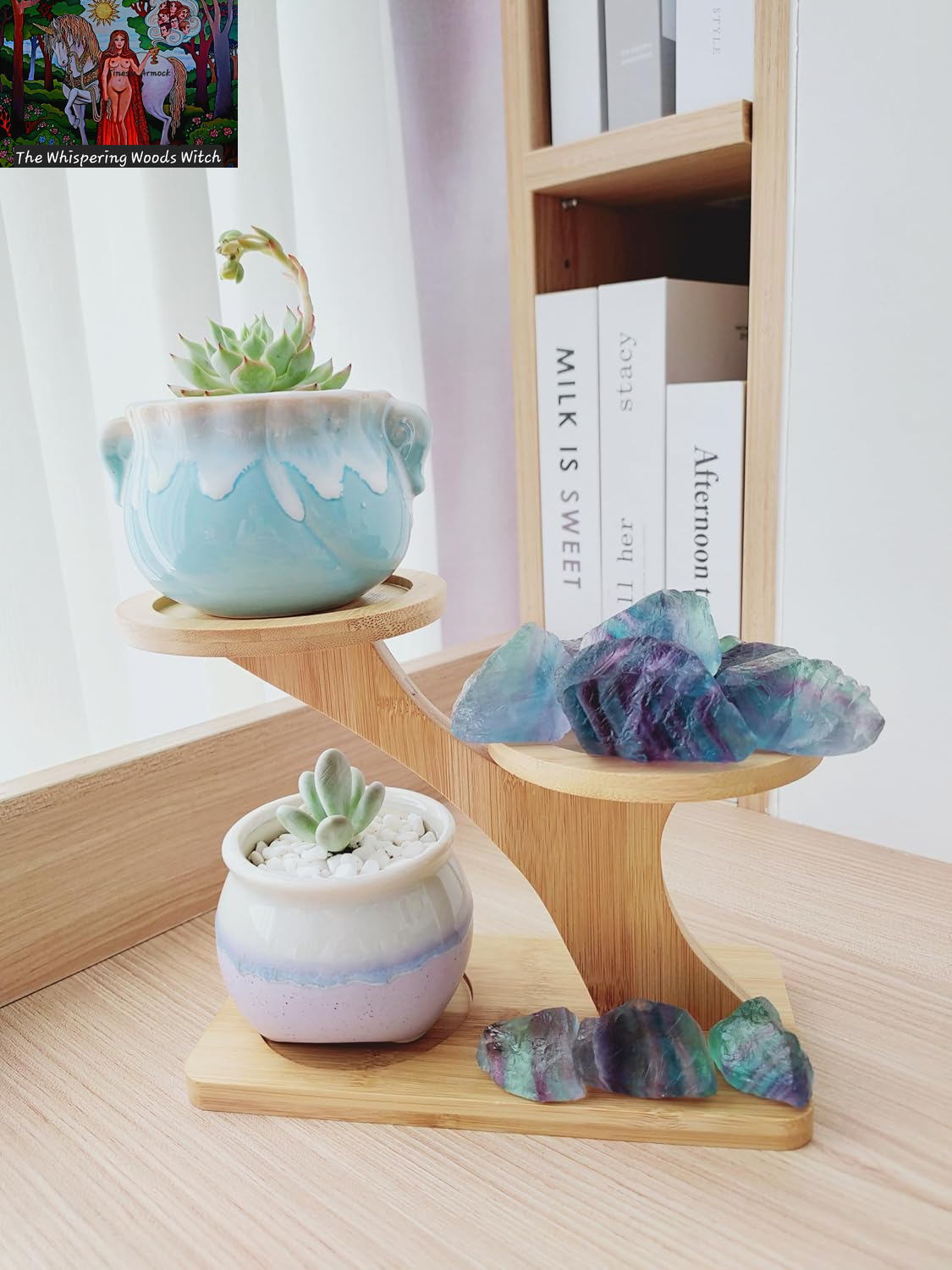 1 Lb Rough Crystals Bulk Raw Rainbow Fluorite Healing Stones for Tumbling, Wire Wrapping, Wicca Reiki,Meditation