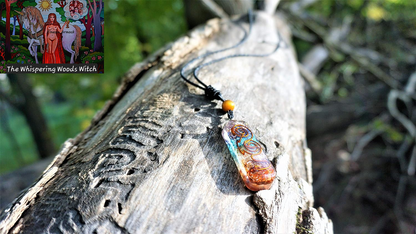 Chakra Necklace with Healing Crystals, Enhance Mindfulness, Discover Tranquility with Crystal Necklaces - Perfect Meditation Accessory, Thoughtful Gifts for Women.