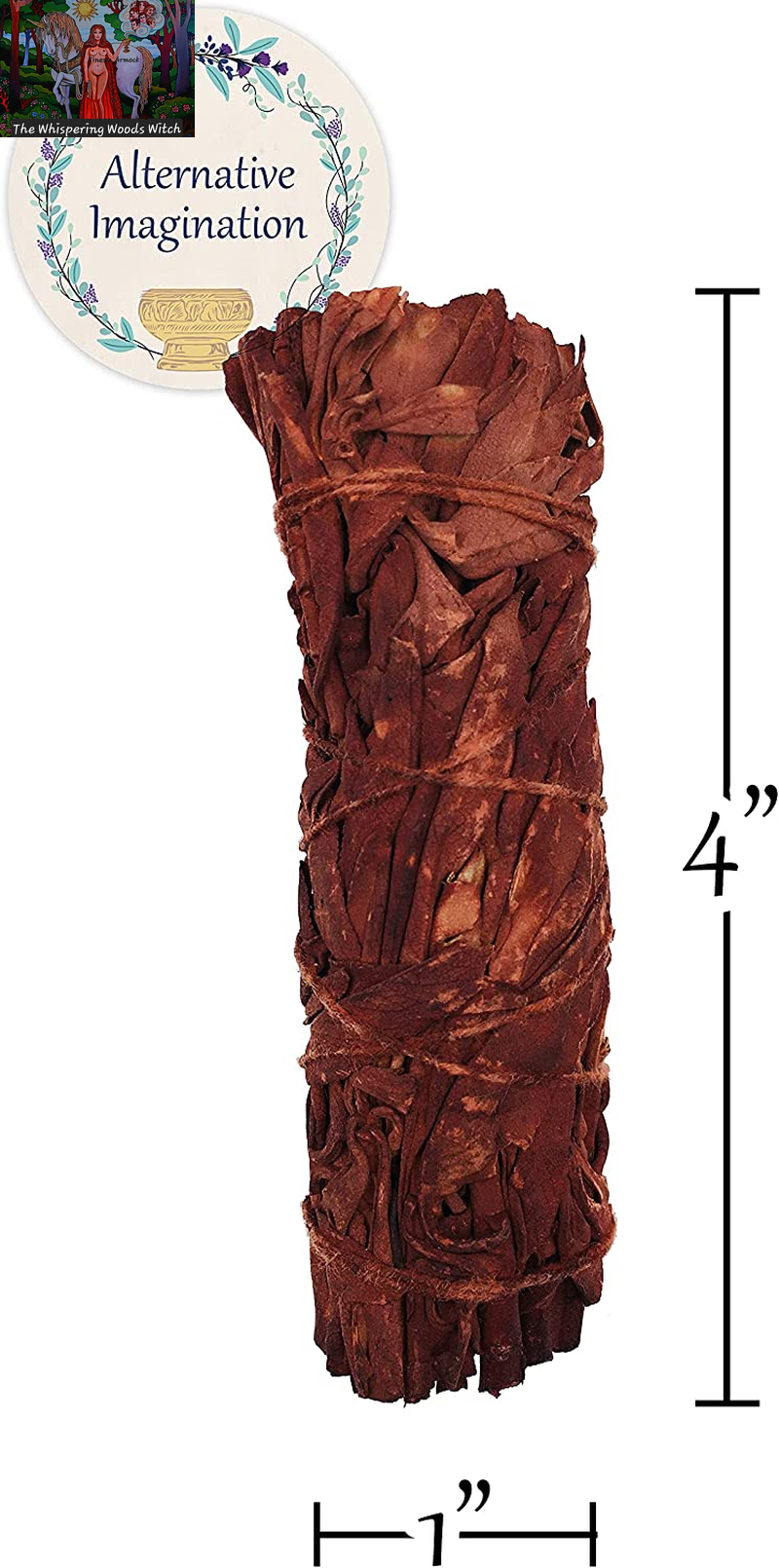 White Sage Bundle with Dragons Blood Incense Resin - Sage Sticks for Spiritual Cleansing, Stress Relief, Witchcraft Supplies, Home Fragrance - 3 Pack