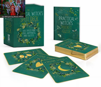 The Practical Witch'S Spell Deck: 100 Spells for Love, Happiness, and Success (Paperback)