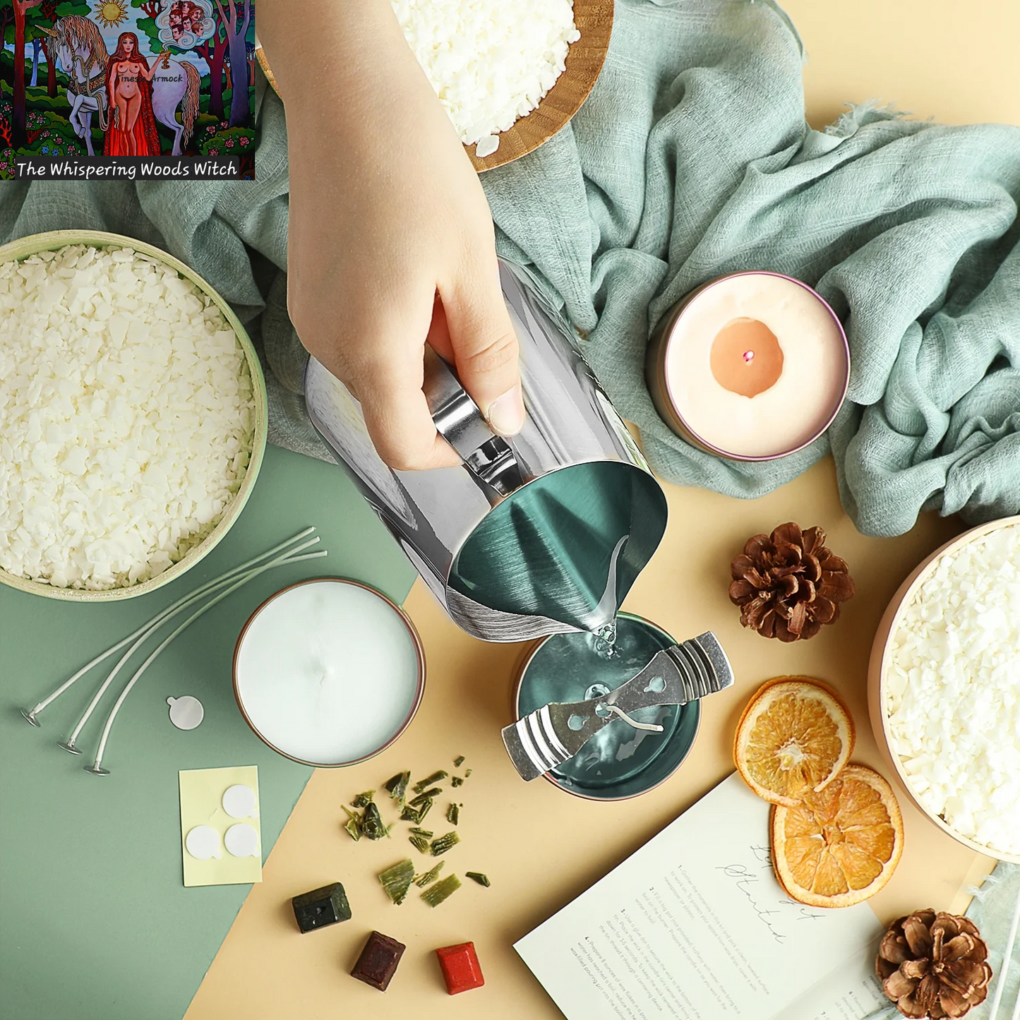 Candle Making Kit for Adults and Kids (100 Pieces)